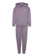 Loungewear Suit Fl G Sport Sweatsuits Purple PUMA