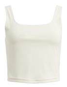 Butter Soft Alice Fitted Top Tops Crop Tops Sleeveless Crop Tops Beige Rethinkit