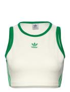 Terry Crop Tank Tops Crop Tops Sleeveless Crop Tops White Adidas Originals