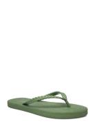 Flip Flops With Braided Strap Shoes Summer Shoes Sandals Flip Flops Green Rosemunde