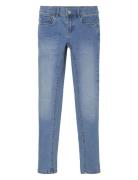 Nkfpolly Skinny Jeans 1262-Ta Noos Bottoms Jeans Skinny Jeans Blue Name It