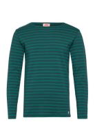 Breton Striped Shirt Héritage Designers T-Langærmet Skjorte Green Armor Lux