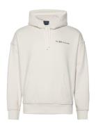 Relaxed Fit Logo Fleece Hoodie Tops Sweatshirts & Hoodies Hoodies Cream Polo Ralph Lauren