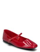 Onlakira-3 Pu Mary Jane Ballerina Ballerinasko Ballerinaer Red ONLY