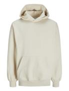 Jjeurban Edge Sweat Hood Noos Tops Sweatshirts & Hoodies Hoodies Cream Jack & J S