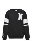 Nkmderuas Ls Nreg Swe Unb Tops Sweatshirts & Hoodies Sweatshirts Black Name It