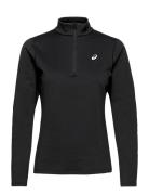 Core Ls 1/2 Zip Winter Top Tops T-shirts & Tops Long-sleeved Black Asics