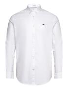 Tjm Entry Reg Oxford Shirt Ext Tops Shirts Casual White Tommy Jeans