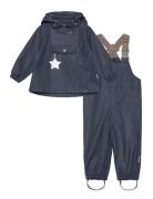 Matwainis Rain Set. Grs Outerwear Rainwear Rainwear Sets Navy Mini A Ture