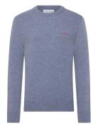 Grand Cerf Amour Tops Knitwear Round Necks Blue Maison Labiche Paris