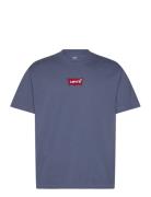 Lse_Vintage Fit Gr Tee Lse_Bat Tops T-Kortærmet Skjorte Blue LEVI´S Men