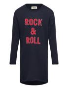 Knitting Dress Dresses & Skirts Dresses Casual Dresses Long-sleeved Casual Dresses Navy Zadig & Voltaire Kids