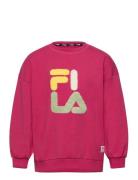 Timmendorf Over D Crew Neck Sport Sweatshirts & Hoodies Sweatshirts Pink FILA