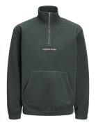 Jorvesterbro Fleece Quarter Zip Noos Tops Sweatshirts & Hoodies Fleeces & Midlayers Green Jack & J S