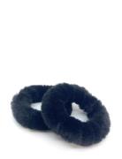 Furry Scrunchie 2 Pcs Accessories Hair Accessories Scrunchies Black Pipol's Bazaar