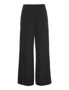 Mschnichelle Hw Pants Bottoms Trousers Straight Leg Black MSCH Copenhagen