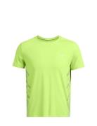 Ua Iso-Chill Laser Heat Ss Tops T-Kortærmet Skjorte Green Under Armour