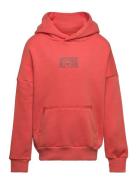 Cnvn Relaxed Flc Po Hoodie / Relaxed Flc Po Hoodie Tops Sweatshirts & Hoodies Hoodies Red Converse