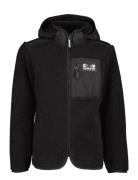 Exa Kids Fz 2 Outerwear Fleece Outerwear Fleece Jackets Black Didriksons