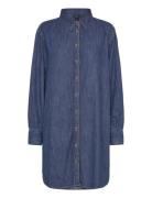 Dress Vega Kort Kjole Blue Lindex