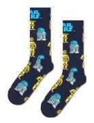 Star Wars™ R2D2 & C3Po Sock Underwear Socks Regular Socks Navy Happy Socks