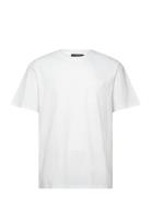 Clean Formal Stretch T-Shirt Tops T-Kortærmet Skjorte White Clean Cut Copenhagen