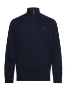 Double Knit Jersey-Lsl-Knt Tops Sweatshirts & Hoodies Sweatshirts Navy Polo Ralph Lauren