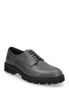 Lightweight Derby - Titanio Grey Shoes Business Laced Shoes Grey S.T. VALENTIN