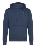 Premium Core Hdd Sw L\S Tops Sweatshirts & Hoodies Hoodies Blue G-Star RAW