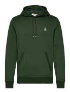 L/S Sticker Pete Pul Tops Sweatshirts & Hoodies Hoodies Green Original Penguin