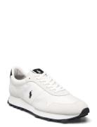 Prl Trail 100 Suede & Oxford Sneaker Low-top Sneakers White Polo Ralph Lauren