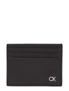 Metal Ck Cardholder 6Cc Accessories Wallets Cardholder Black Calvin Klein