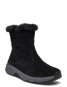 Rollingsoft Mid Boot Shoes Boots Ankle Boots Ankle Boots Flat Heel Black Gabor