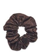 Glim Scrunchie Accessories Hair Accessories Scrunchies Brown Becksöndergaard