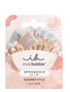 Invisibobble Sprunchie Slim Bella Chrome 2Pc Accessories Hair Accessories Scrunchies Nude Invisibobble