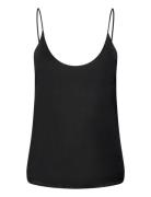 Core Jersey Woven Tank Tops T-shirts & Tops Sleeveless Black Scotch & Soda