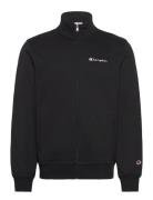 Full Zip Sweatshirt Tops Sweatshirts & Hoodies Sweatshirts Black Champion