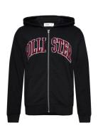 Hco. Guys Sweatshirts Tops Sweatshirts & Hoodies Hoodies Black Hollister