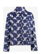 Gaby Outerwear Jackets Light-summer Jacket Blue Six Ames