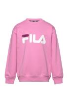 Babina Greda Classic Logo Crew Sweat Sport Sweatshirts & Hoodies Sweatshirts Pink FILA