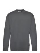 Relaxed Long-Sleeve T-Shirt Designers T-Langærmet Skjorte Grey Hope