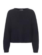 Carrymw Knit Pullover Tops Knitwear Jumpers Black My Essential Wardrobe