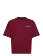 Relaxed Fit Logo Jersey T-Shirt Tops T-Kortærmet Skjorte Red Polo Ralph Lauren