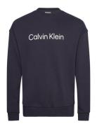 Hero Logo Comfort Sweatshirt Tops T-Langærmet Skjorte Navy Calvin Klein