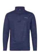 Newport Half Zip Sport Sweatshirts & Hoodies Fleeces & Midlayers Navy Calvin Klein Golf