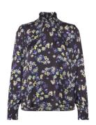 Lamini Tops Blouses Long-sleeved Multi/patterned SUNCOO Paris