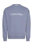 Hero Logo Comfort Sweatshirt Tops T-Langærmet Skjorte Blue Calvin Klein