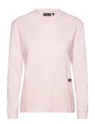 W Race Heavy Ls Tee Sport T-shirts & Tops Long-sleeved Pink Sail Racing