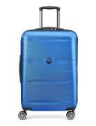 Comete+ 67 Cm Trolley Case Bags Suitcases Blue DELSEY PARIS