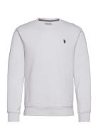 Uspa Sweat O Neck Adler Men Tops Sweatshirts & Hoodies Sweatshirts White U.S. Polo Assn.